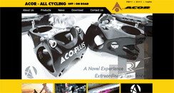 Desktop Screenshot of acorsports.com